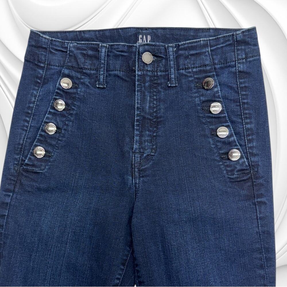GAP Women’s 2/26 TRUE SKINNY ANKLE Blue Jeans